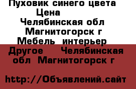 Пуховик синего цвета › Цена ­ 1 000 - Челябинская обл., Магнитогорск г. Мебель, интерьер » Другое   . Челябинская обл.,Магнитогорск г.